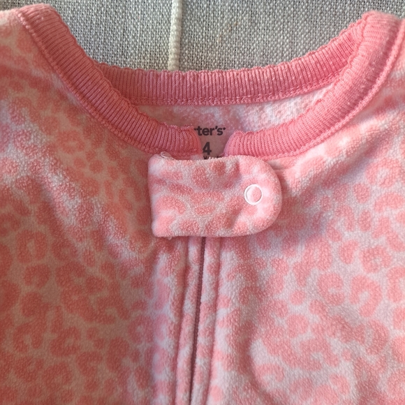 Carter’s Fleece Footed Pajamas – 2 Pack (Girls, Size 24M) - Picture 3 of 6